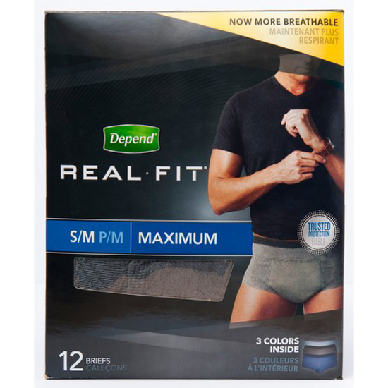 Picture of DEPEND UNDERWEAR-REAL FIT-SM/MD-12S