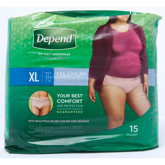 Picture of DEPEND WOMEN MAXIMUM ABSORBENCY XL