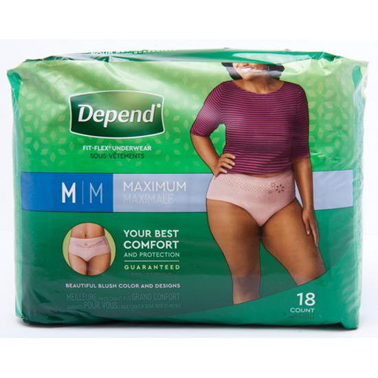 Picture of DEPEND WOMEN UNDERWEAR MAXIMUM ABSO