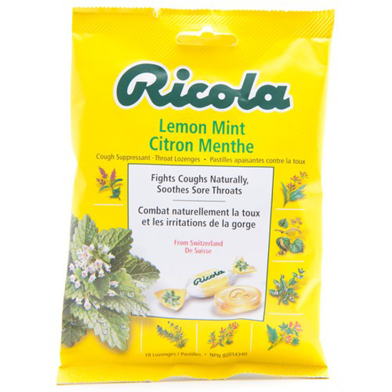 Picture of RICOLA SW HERB DROPS LEMON MNT 75GR