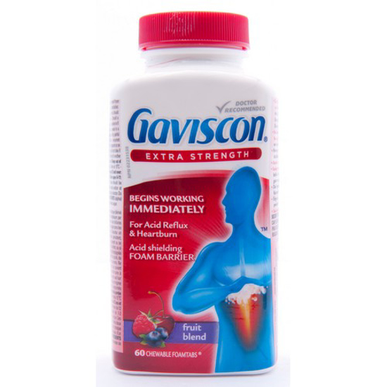 Picture of GAVISCON X-STRENGTH - FRUIT 60S