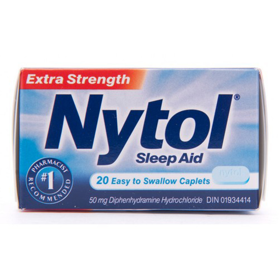 Picture of NYTOL SLEEP AID - TABLETS 50MG 20S