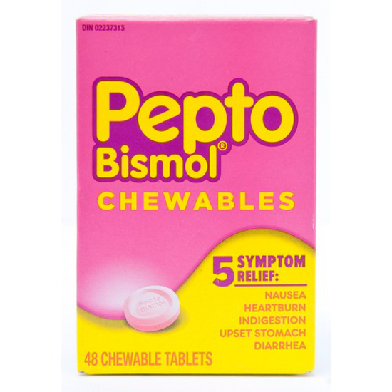 Picture of PEPTO BISMOL CHEW TAB 48S