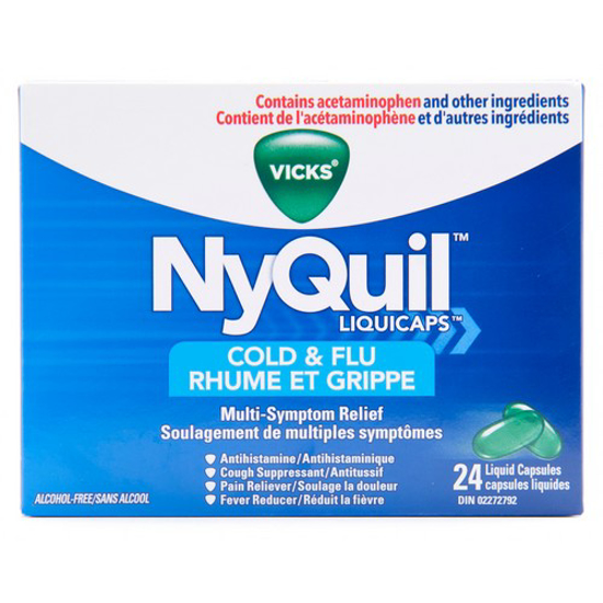 Picture of VICKS NYQUIL COLD and FLU 24S