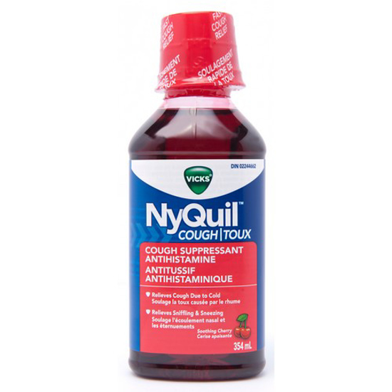 Picture of VICKS NYQUIL COUGH SYRP 354ML