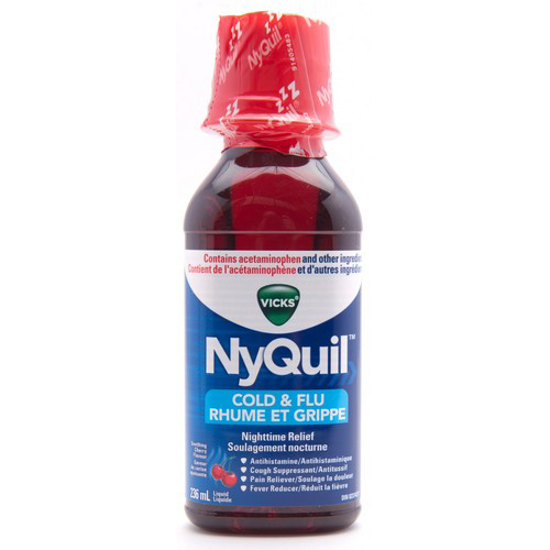 Picture of VICKS NYQUIL COLD LIQUID CHRY 236ML