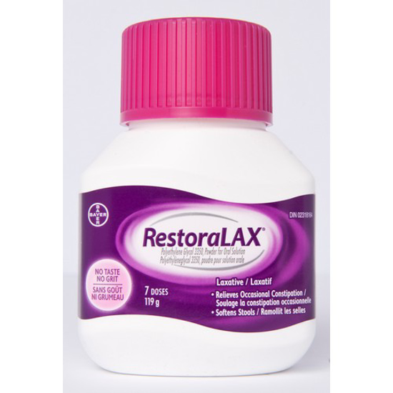 Picture of RESTORALAX 7 ONCE-DAILY DOSES 119GR