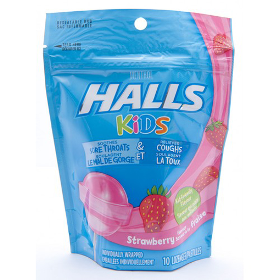 Picture of HALLS STRWBRY POPS 10PC