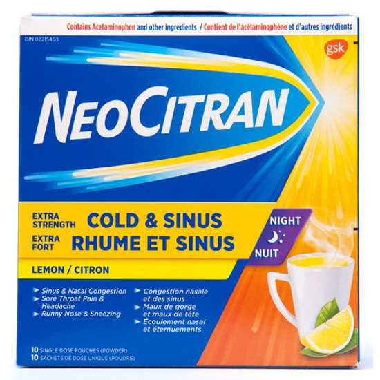 Picture of NEOCITRN EXTRA STRNGTH LEMON 10S