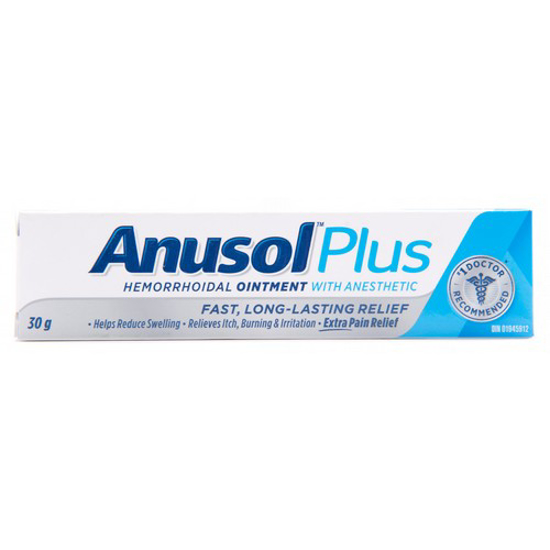 Picture of ANUSOL PLUS OINTMENT 30GR