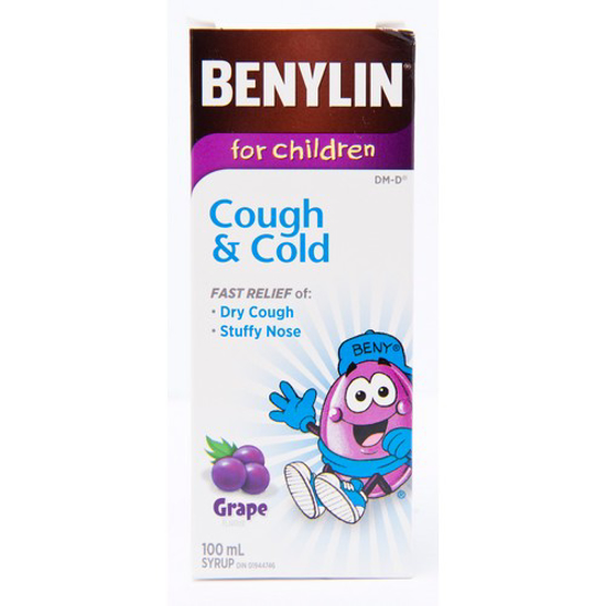 Picture of BENYLIN DM COUGH SYRP CHILD 100ML