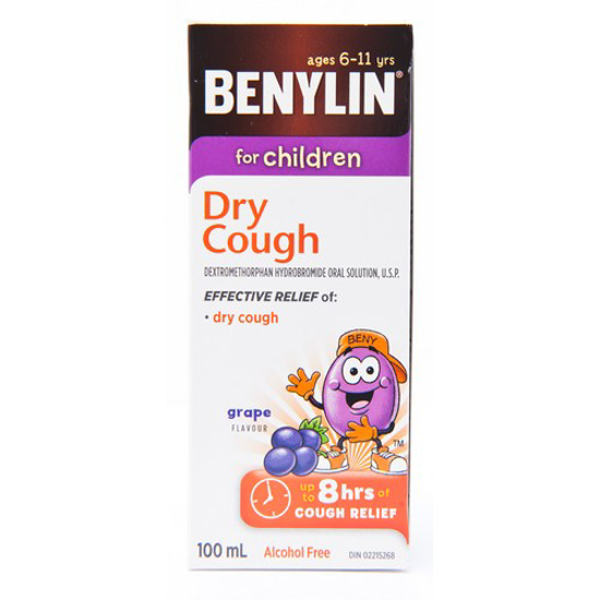 Picture of BENYLIN CHILD DM COUGH GRAPE 100ML