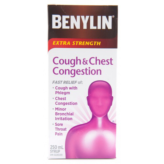 Picture of BENYLIN DM-E CGH SYRP XTRA 250ML