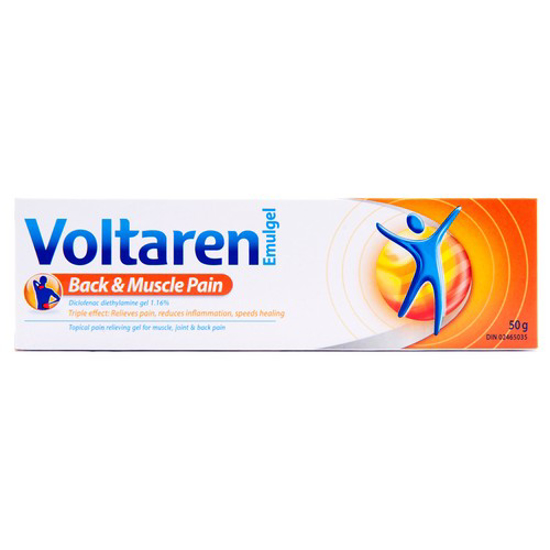 Picture of VOLTAREN BACK and MUSCLE 50GR