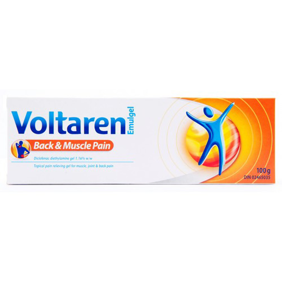 Picture of VOLTAREN BACK and MUSCLE 100GR