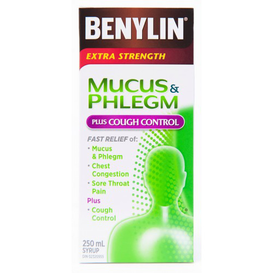 Picture of BENYLIN MUCOUS RELIEF and COUGH 250ML