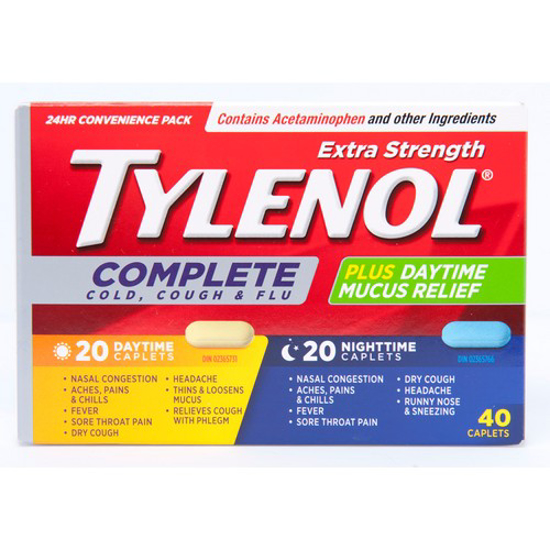 Picture of TYLENOL COMPL CCF XS