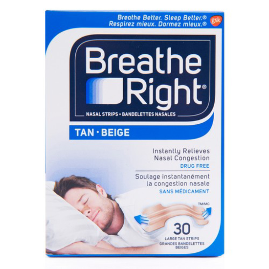 Picture of BREATHE RIGHT TAN LG 30S