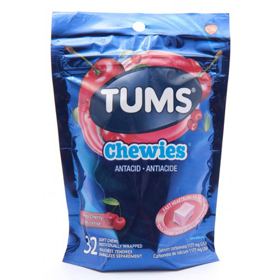 Picture of TUMS CHEWABLES - CHERRY 32S