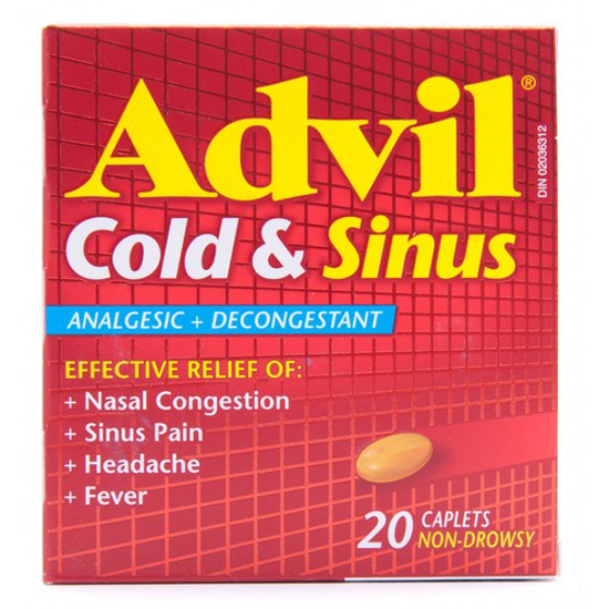 Picture of ADVIL COLD and SINUS CPLT 20S