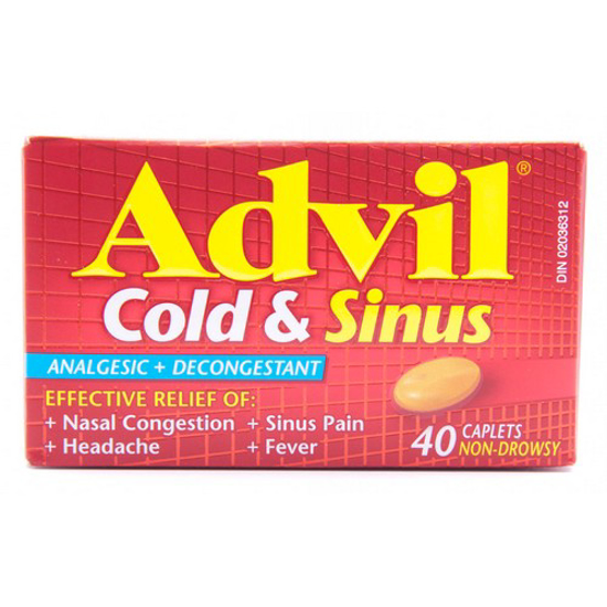 Picture of ADVIL COLD and SINUS CPLT 40S