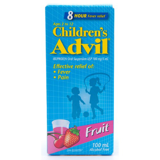 Picture of ADVIL CHILD IBUPROFEN - FRT 100ML