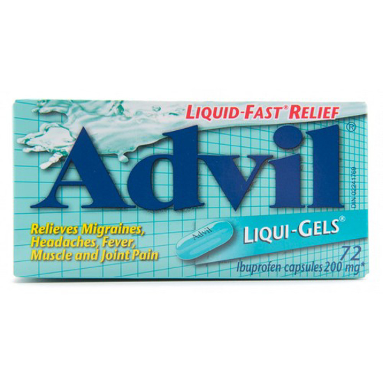 Picture of ADVIL LIQUI-GEL IBUPR 200MG 72S