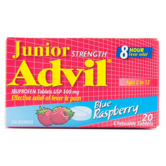 Picture of ADVIL JR IBUPR - BLU R/BERRY 20S