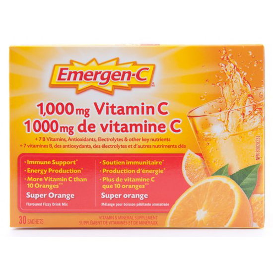 Picture of EMERGEN-C VIT C - SUPER ORANGE 30S