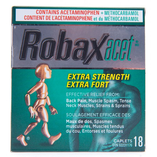 Picture of ROBAXT PAIN RELIEF CPLT 500MG 18S