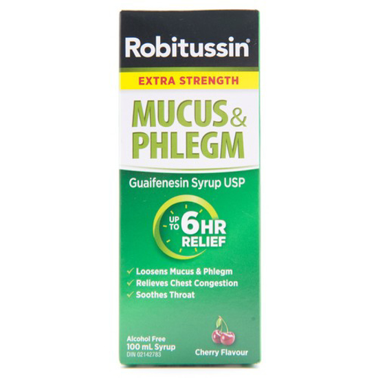 Picture of ROBITUSSIN ES MUCUS and PHLEGM100ML