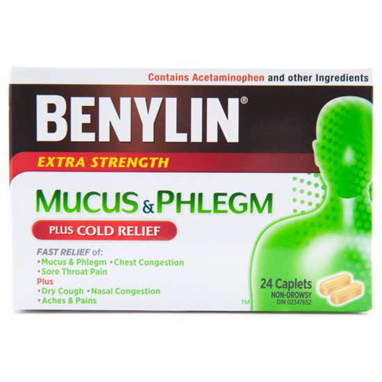 Picture of BENYLIN COLD MUCUS and PHLEGM RLF 24S