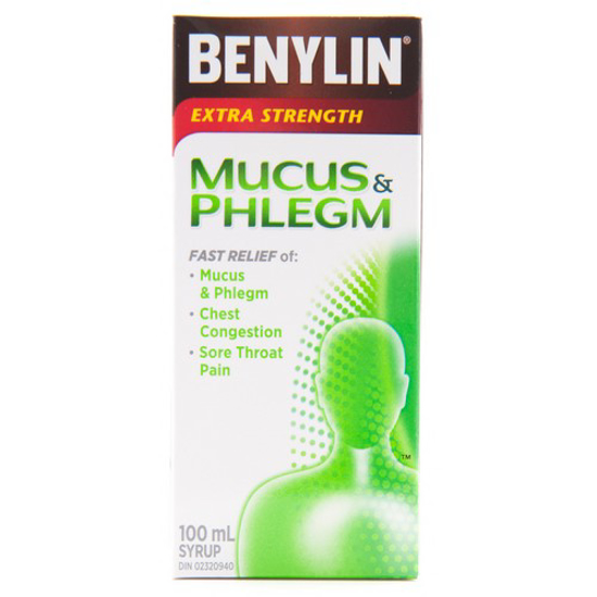 Picture of BENYLIN MUCUS and PHLEGM RELIEF 100ML