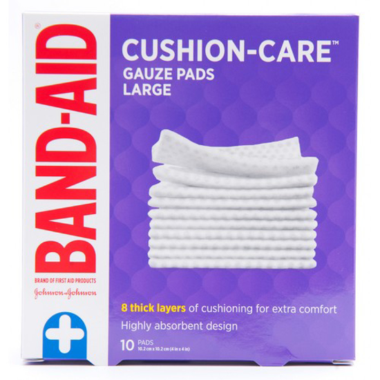 Picture of BAND-AID LARGE GAUZE PADS 4INX4IN