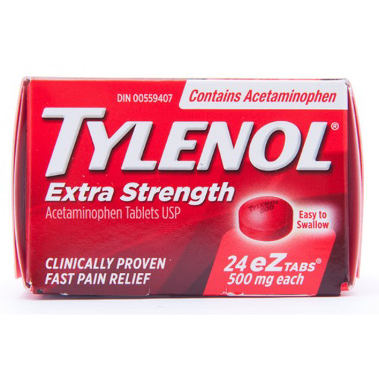 Picture of TYLENOL EZ TABS ACET-XTRA 500MG 24S