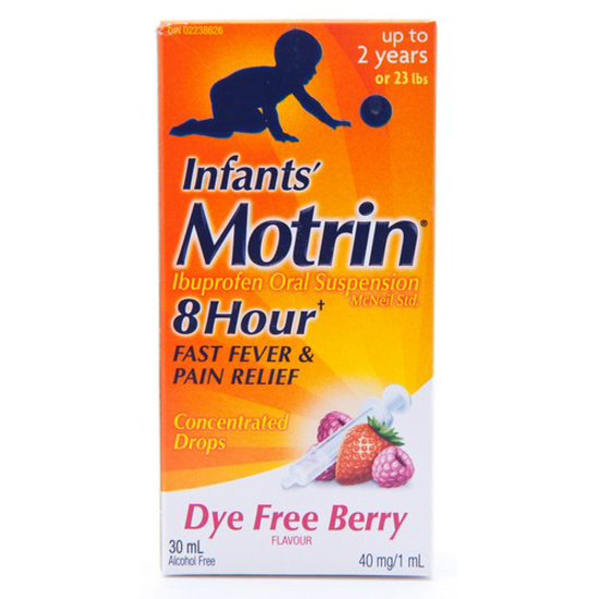 Picture of MOTRIN IBUPRO - INFNT DYE-FRE 30ML