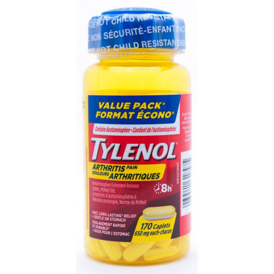 Picture of TYLENOL ARTHRI PAIN TAB 650MG 170S