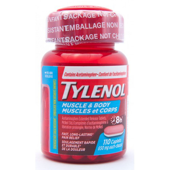 Picture of TYLENOL ACHEandPAIN EZ OPEN CPLT 110S