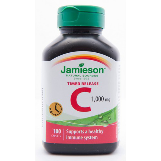 Picture of JAMIESON VIT C TR CPLT 1000MG 100S