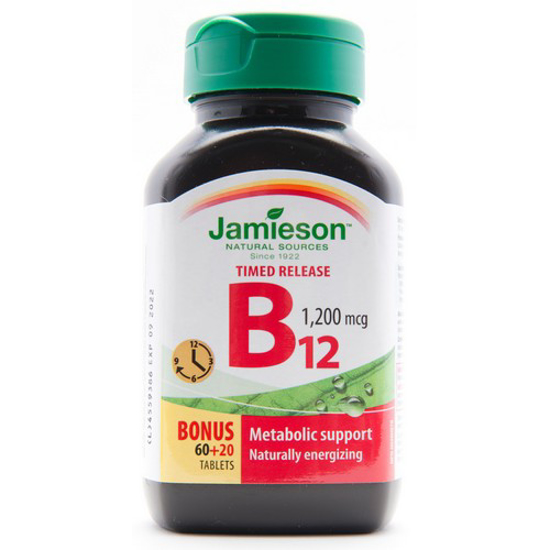 Picture of JAMIESON VIT B12 - BNS 60+20S