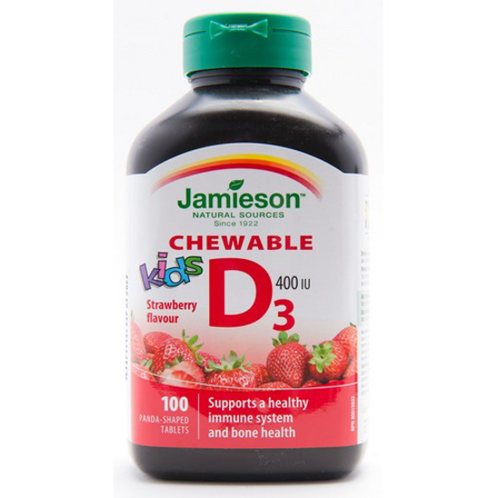 Picture of JAMIESON VIT D CHILD CHEW400IU 100S