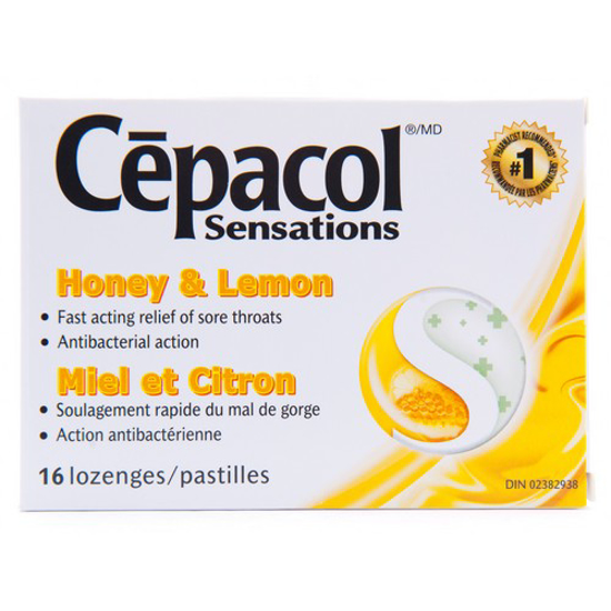 Picture of CEPACOL LOZ HONEY LEMON 16S