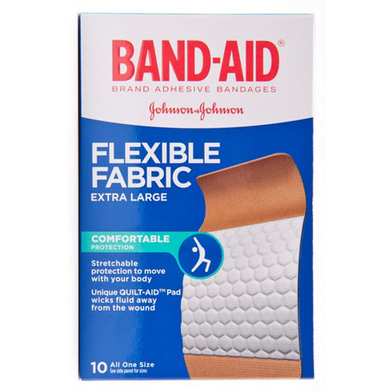 Picture of BAND-AID - FAB FLEXIBLE XLRG 10S