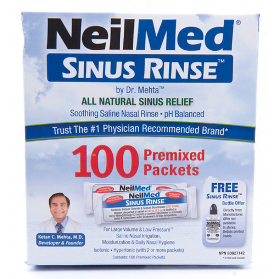 Picture of NEILMED SINUS RINSE REFILLS 100S