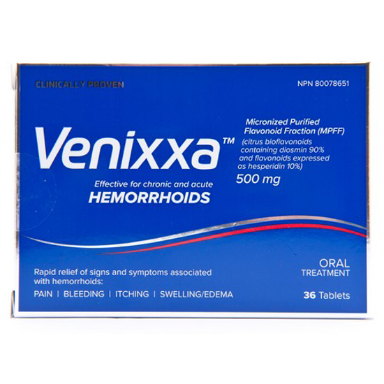 Picture of VENIXXA TB 500MG (HEMORRHOIDAL DIS6