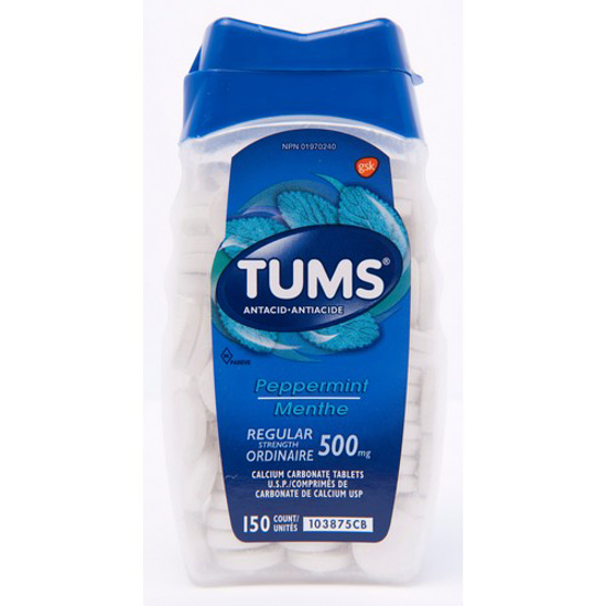 Picture of TUMS P/MINT TAB 500MG 150S