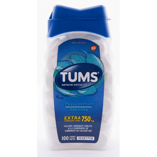 Picture of TUMS XTRA STRG ASST FRT 750MG 100S