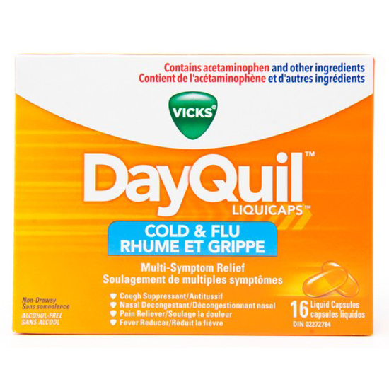 Picture of VICKS DAYQUIL COLD - NO FLV/SCT 16S