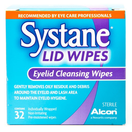 Picture of SYSTANE LID WIPES 32S