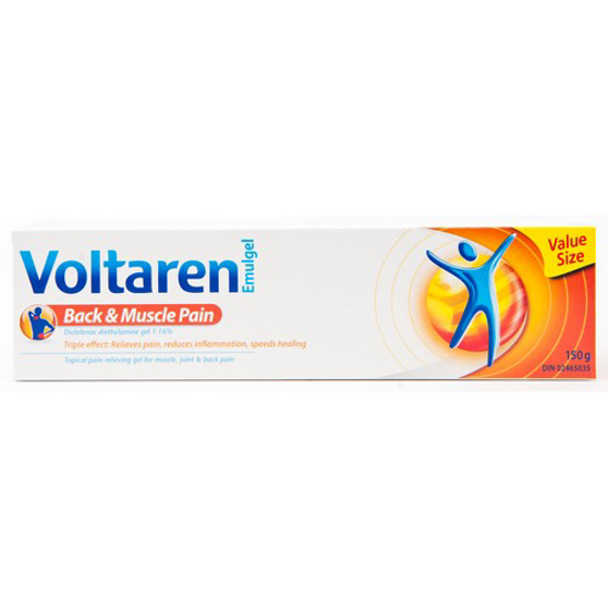 Picture of VOLTAREN BACK and MUSCLE 150GR